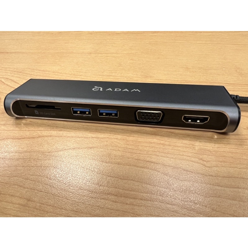 Adam CASA Hub A03 亞果元素 Type C 5合1 4k顯示轉接器 MacBook Pro