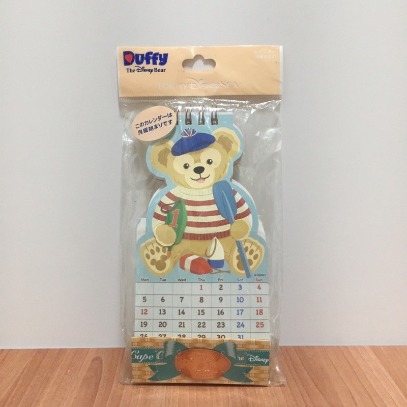 東京迪士尼 迪士尼 Duffy 達菲 2015 年曆 桌曆 過期 紀念幣