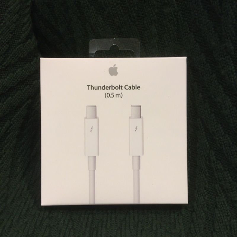 原廠蘋果thunderbolt 2.0 連接線 0.5公尺