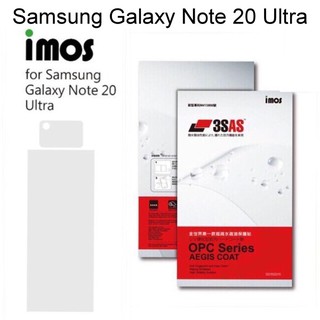 免運【iMos】3SAS系列保護貼 Samsung Galaxy Note 20 Ultra (6.9吋) 超潑水、防污