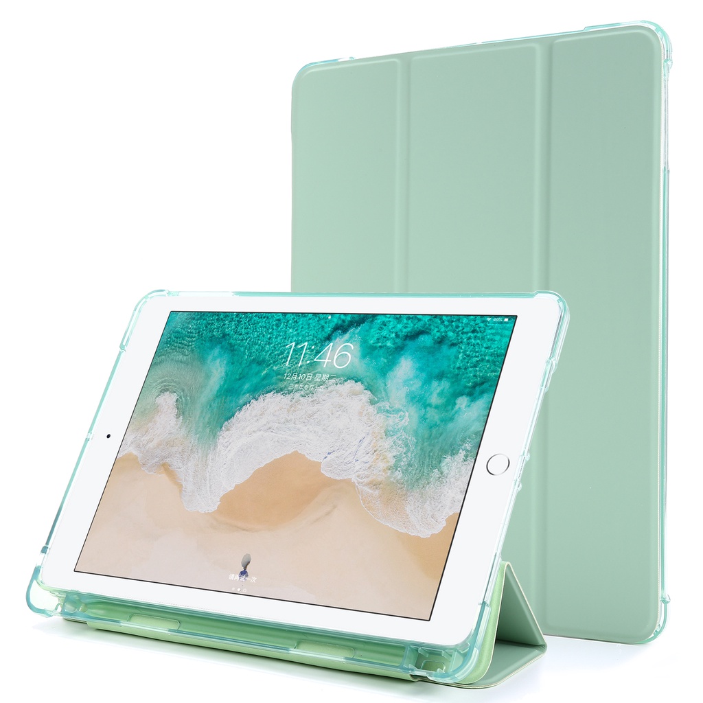 三折支架保護套適用於 iPad Air 1 2 5 6 9.7 吋 2017 2018 空壓防摔殼 iPad6 保護殼