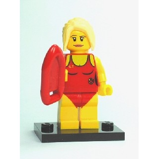 [BrickHouse] LEGO 樂高 8684人偶包2代 8 女救生員 全新未拆封