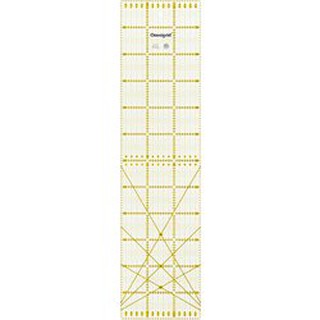 手作森林 sale*日本 可樂牌 15*60cm 拼布裁尺 Clover 57-623 切割尺 裁尺