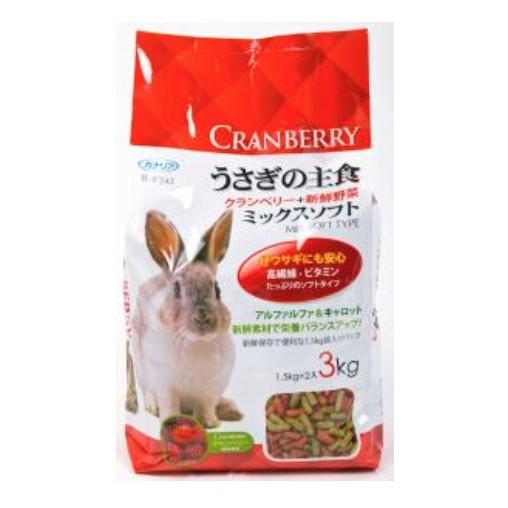 蔓越莓 野菜兔子主食3kg 袋 如圖 蝦皮購物
