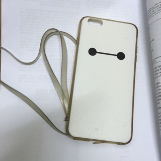 杯麵 掛脖 baymax I6.i6s plus手機殼