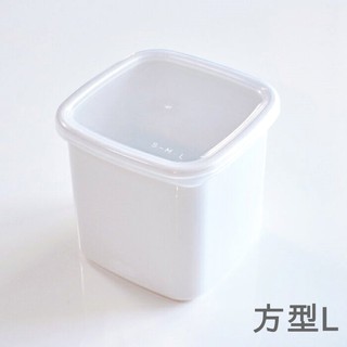 野田琺瑯 方型保鮮盒/儲存盒含蓋 (L) [偶拾小巷] 日本製