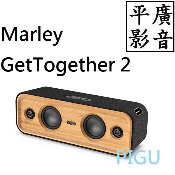平廣 Marley GET TOGETHER 2 藍芽喇叭 藍牙 木板材質 台灣公司貨保 防潑水防塵IP65