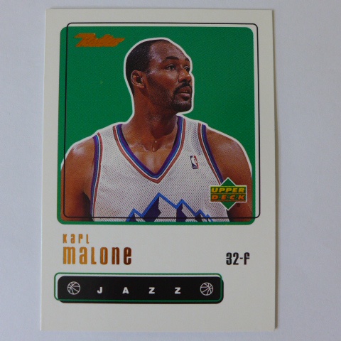 ~ Karl Malone ~名人堂/爵士隊.郵差/卡爾·馬龍 1999年UD.NBA球員卡