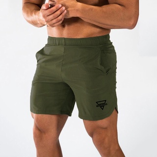 男士健美健身訓練網狀時尚品牌鍛煉透氣肌肉健身跑步舒適大碼運動短褲