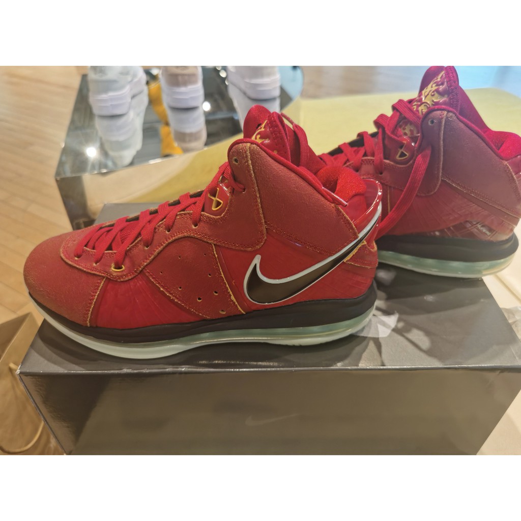 nike lebron 8 red