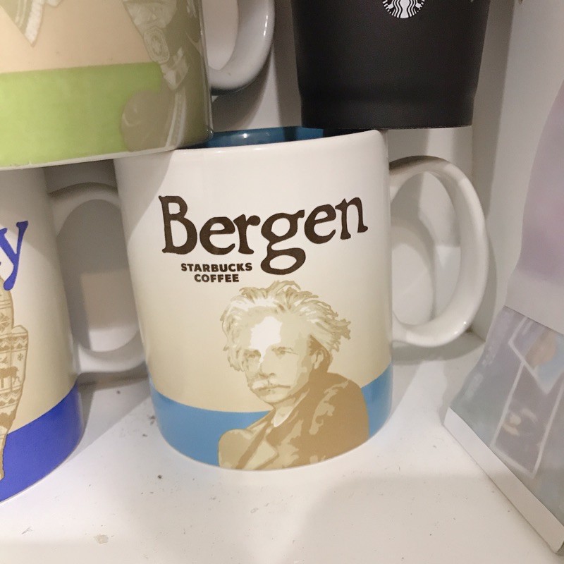無盒僅收藏全新未使用絕版星巴克城市杯隨行杯挪威🇳🇴卑爾根Norway.Bergen