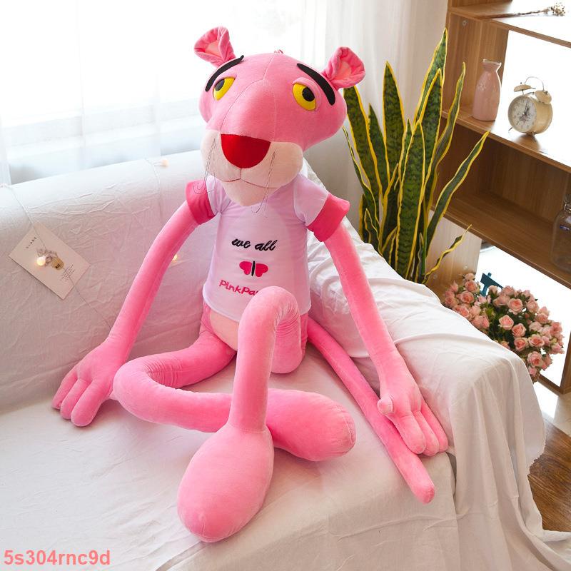 🔥熱銷（免運）粉紅豹毛絨玩具公仔女生床上睡覺抱枕娃娃正版可愛禮物玩偶頑皮豹