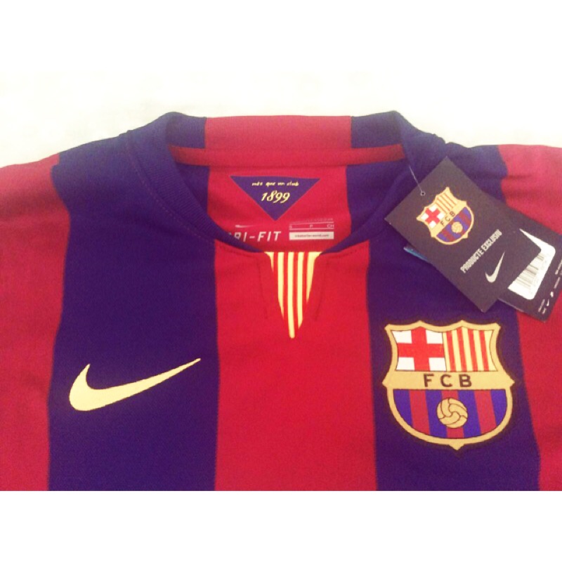 Nike 14-15 barcelona 巴薩隆那 巴塞隆拿 主場短袖足球衣 梅西 Messi