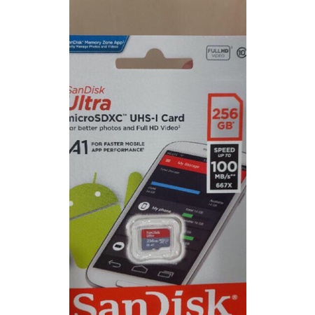 ♦️十倍蝦幣回饋♦️ Sandisk 256GB A1記憶卡 SWITCH專用記憶卡 台灣公司貨