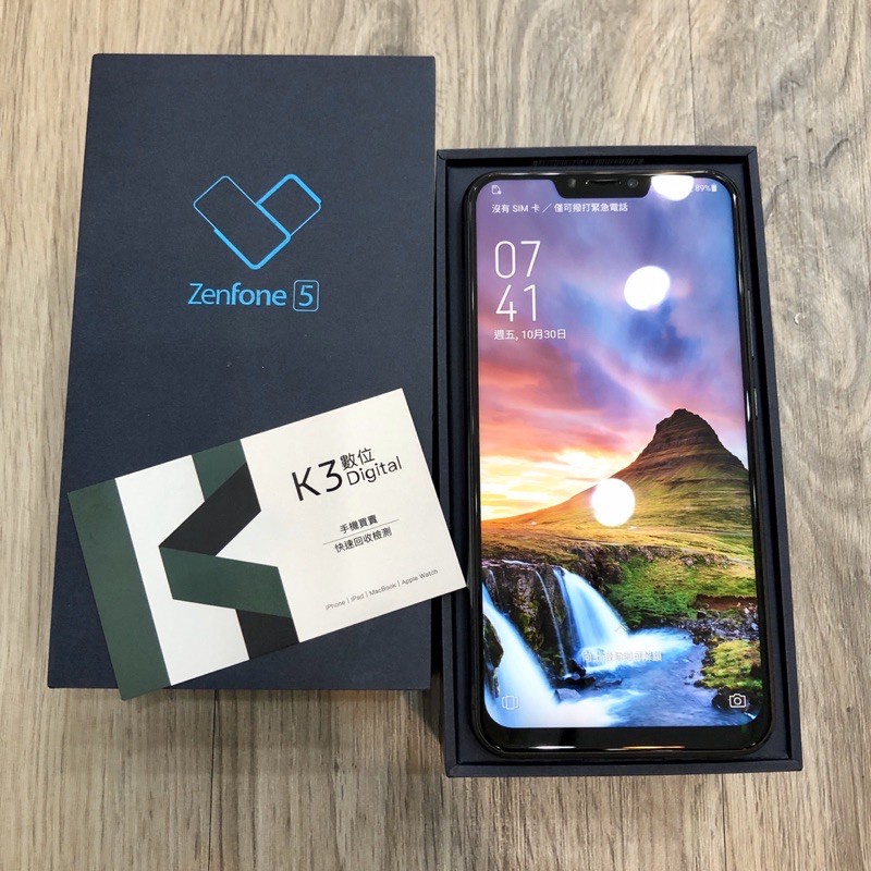 K3數位台中店🎉開幕限時優惠🎉Asus Zenfone 5 64G (ZE620KL) 二手 Android 保固30天