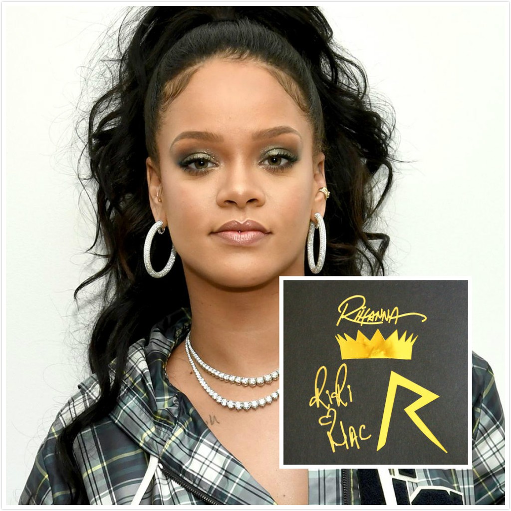 現貨【𝓙•𝓗 歐美館】Rihanna 蕾哈娜 金屬貼紙