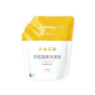 媽咪小站 Mammyshop 奶瓶蔬果清潔液 600ml補充包