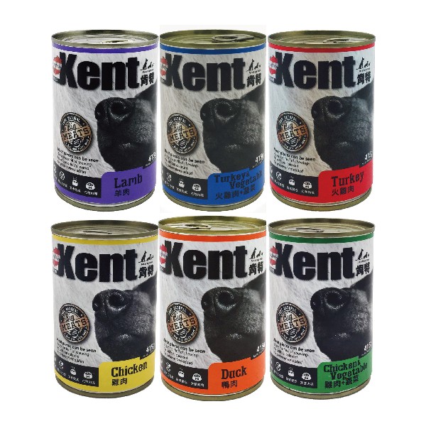 肯特 Kent 狗罐 6種口味 單罐下標區 415g 愛犬 狗罐 大罐頭