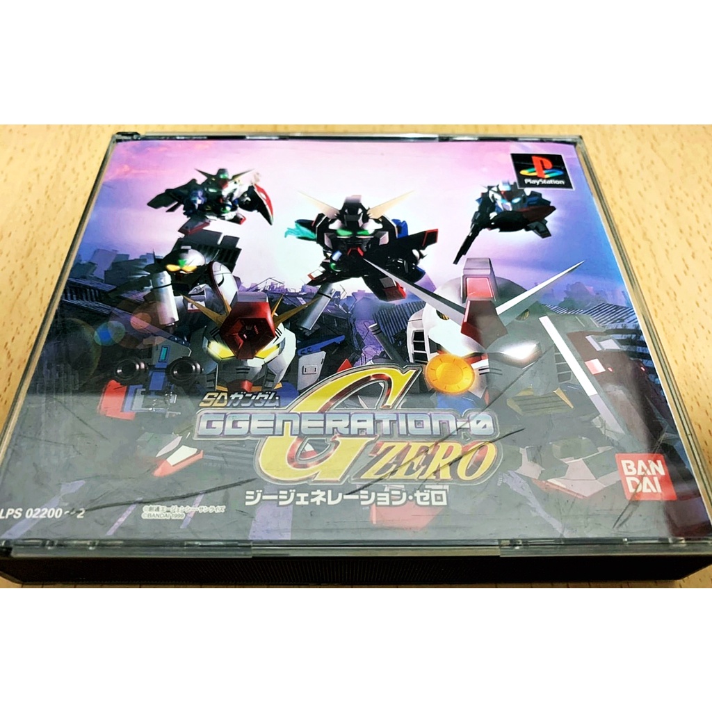 (無刮有側標) PS PS1 SD鋼彈 G世代  ZERO 機動戰士  PS3、PS2 主機適用 E6/H4