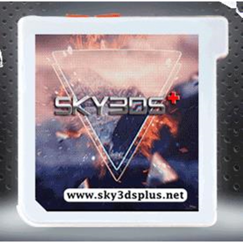 高品質24小時發貨】SKY3DS遊戲卡SKY3DS+ SKY3DS PLUS 3DS燒錄卡天空卡橙色雙鈕| 蝦皮購物