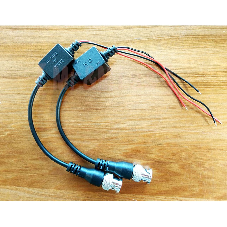 【Mr&amp;Miss】附發票 絞線傳輸器 BNC頭 AHD TVI 1080P 雙絞線傳輸器 絞傳