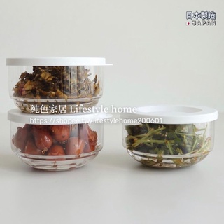 日本製 白蓋玻璃密封保鮮盒 醬料盒 醬菜盒 小菜盒 白蓋玻璃保鮮盒 玻璃密封盒 儲藏罐