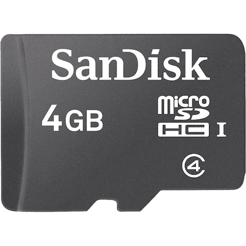Sandisk MicroSD 4G C4