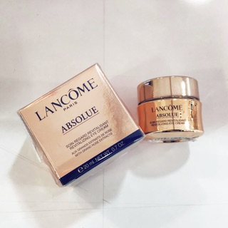 LANCOME 蘭蔻 ABSOLUE REVITALIZING EYE CREAM 絕對完美黃金玫瑰修護眼霜20ML