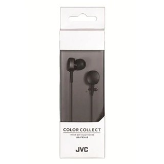 JVC 入耳式霧感金屬耳機HA-FX14-B