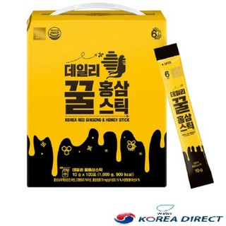 韓國直送 韓國蜂蜜紅蔘液10gx100包