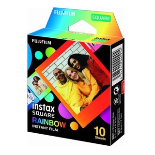 FUJIFILM 富士 instax SQUARE 彩虹方型拍立得底片（RAINBOW）FUJI