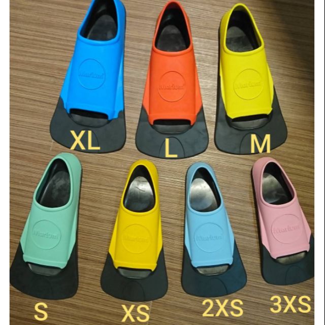 Marium 短蛙鞋-台灣製造（一個尺寸只有一個顏色（除了3xs有二色)!（一雙）