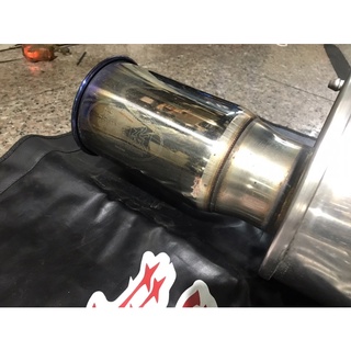 DK排氣管精品WRX 森林人柿本改雙直通尾段排氣管+雙管型中段排氣管聲音低沉 彩鈦色尾飾管聲音低沉紮實提升扭力加速效能