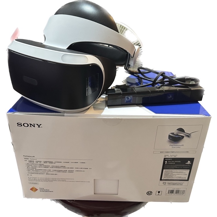 PS4 第一代 VR頭盔-已過保