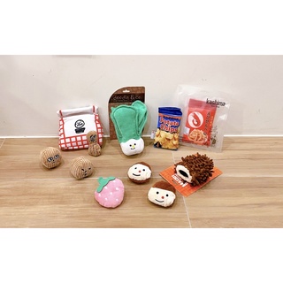 寵物玩具 ｜臺灣現貨ins韓國藏食玩具｜白菜、栗子、核桃花生、人參雞、披薩、蘑菇披薩、草莓