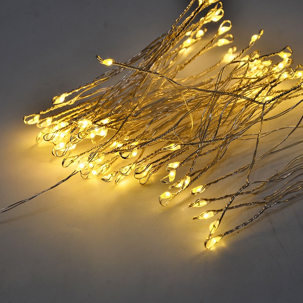 【DREAM LIGHTS】❆聖誕燈飾|波浪燈串❆浪漫簡約LED小夜燈 USB/8段功能 暖光色 3米