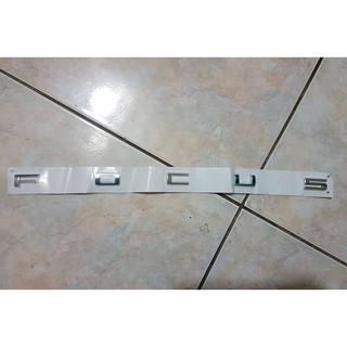 Focus MK4 行李箱 Focus 鍍鉻 字型 車標 【正台灣福特料件】