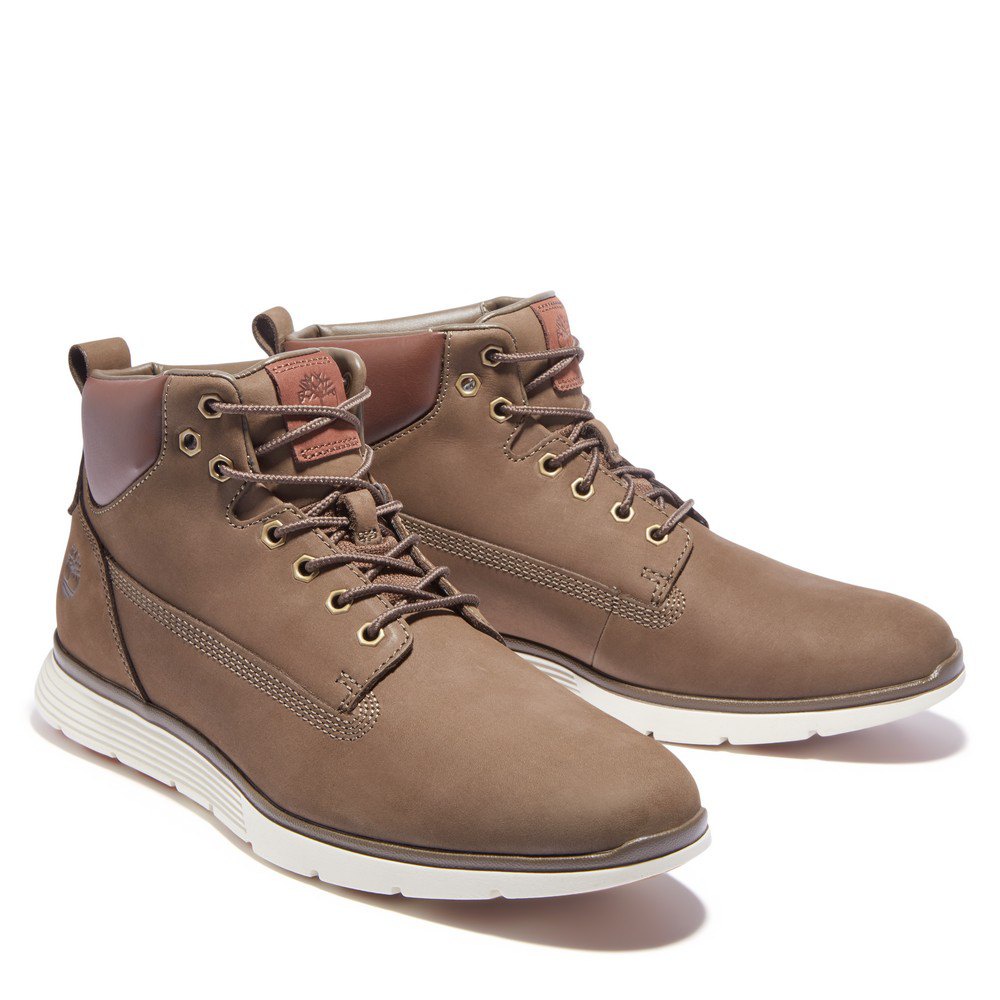代購 Timberland 時尚防震越野靴 高強度登山靴 Killington Chukka Boots 全粒面皮革鞋面
