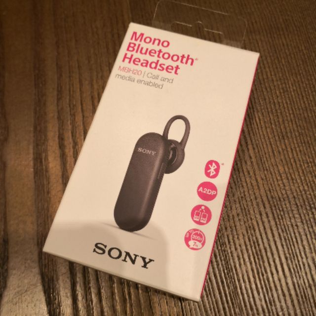 Sony MBH20 單聲道藍芽耳機 A2DP