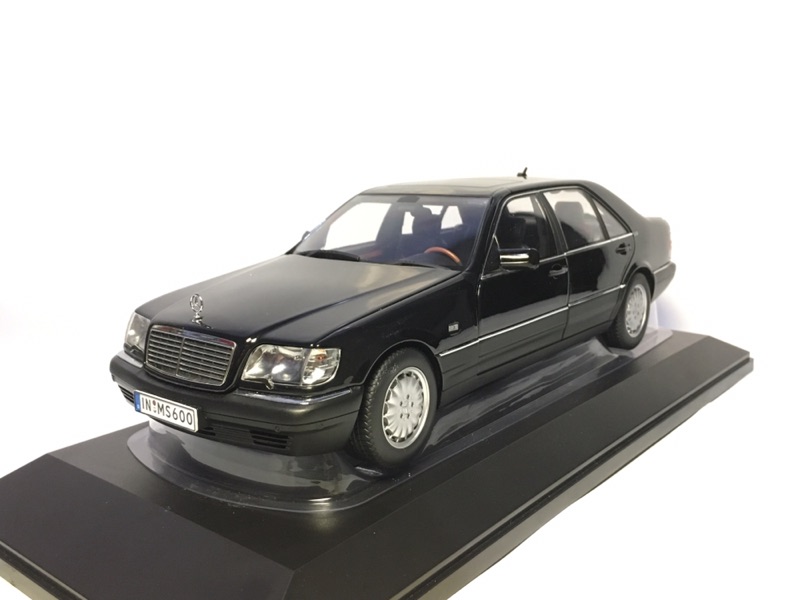 Black AutoMint 1//18 Scale Model Mercedes-Benz S600