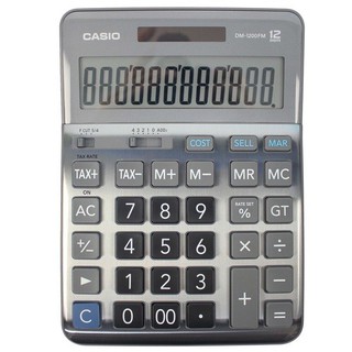CASIO 卡西歐 DM-1200FM 大桌上型商用計算機 12位 /一臺入 12位數桌上型計算機