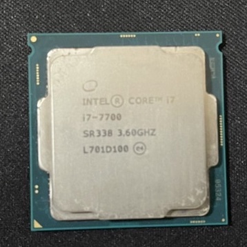 (二手良品)Intel CPU  i7-7700