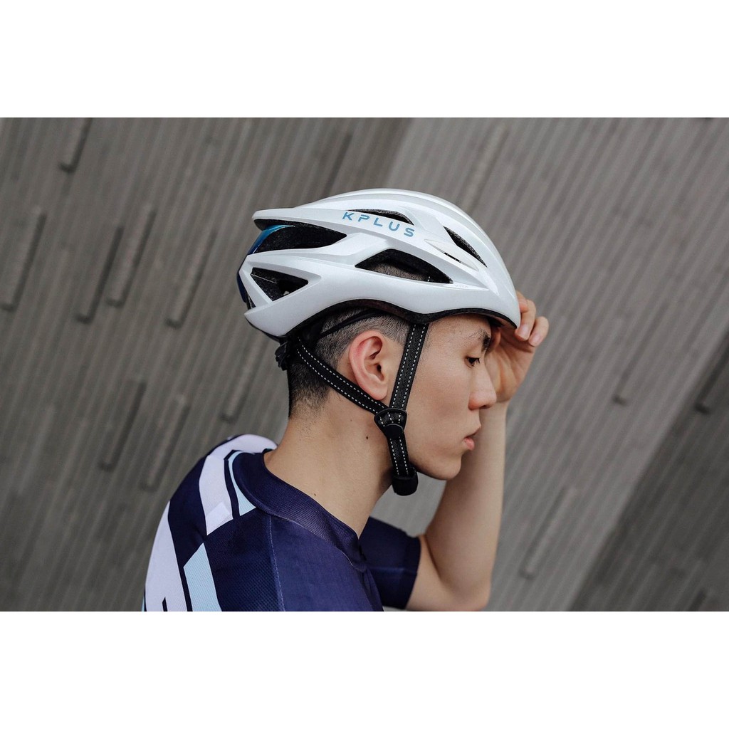 [合利單車] KPLUS 安全帽  VITA 白藍