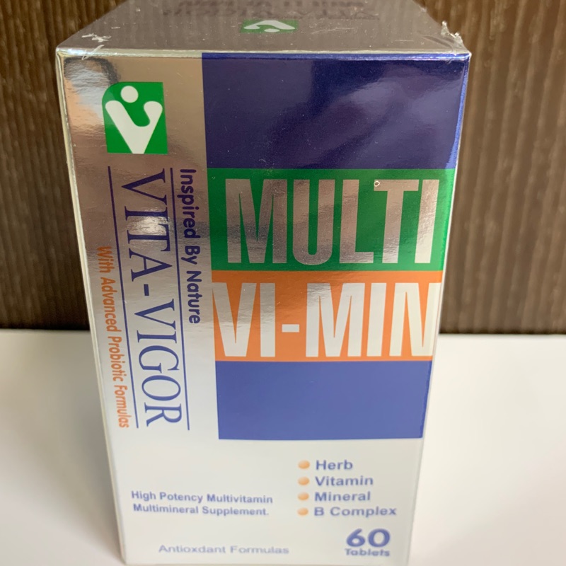 維格生技健寶維他b 超級綜合營養草本加強維他命 60粒 蝦皮購物