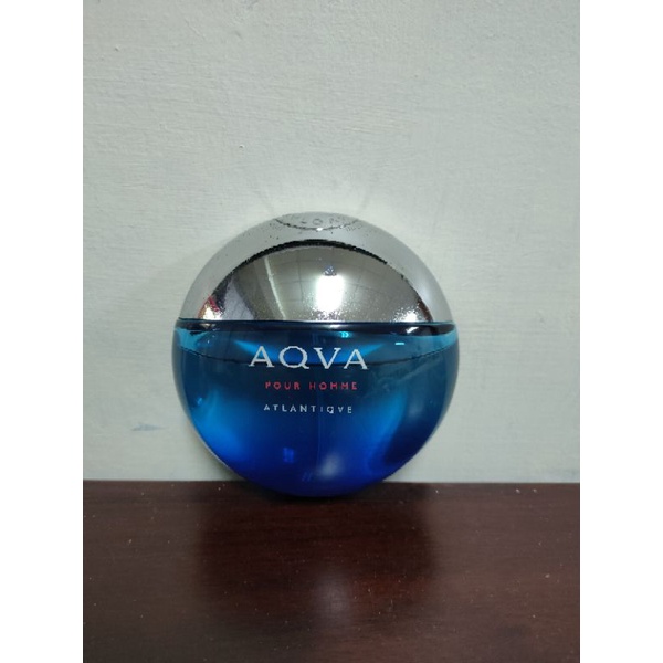 Bvlgari Aqva Atlantiqve 二手寶格麗勁藍水能量男性淡香水 100ml（僅@123bway下單用）