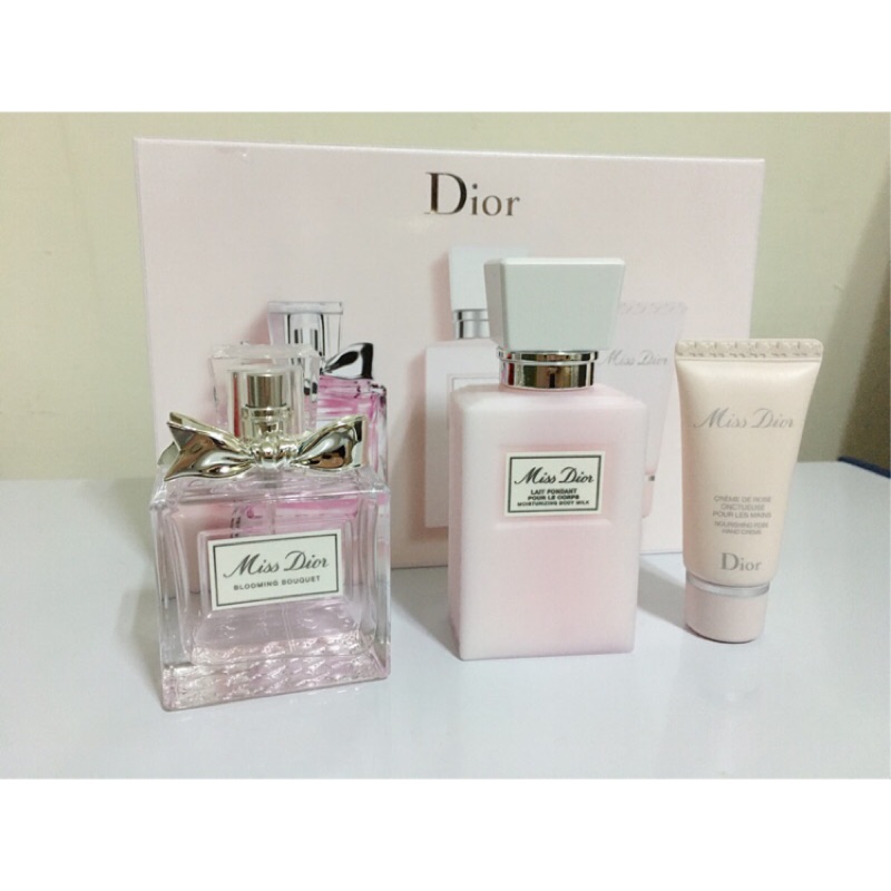 正貨 Christian Dior 迪奧 Miss Dior 花漾迪奧淡香水禮盒50ml 蝦皮購物