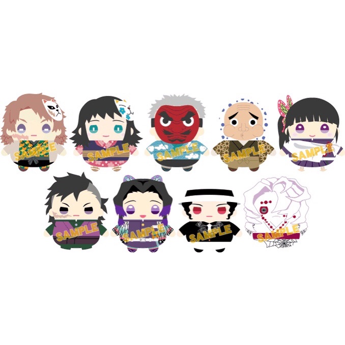 現貨 MOVIC Q版 豆娃 まめめいと 迷你布偶 娃娃 代理版 日版 義勇 錆兎 鱗滝左近次 香奈乎 胡蝶忍