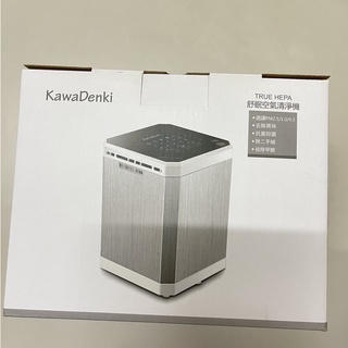 KawaDenki TRUE HEPA 舒眠空氣清淨機/ KDE-212S/低噪音 時尚外型 方便收納