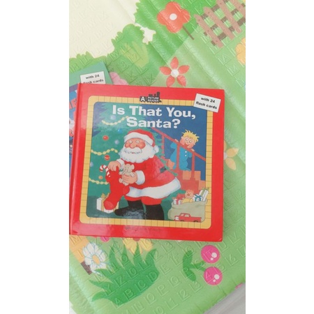 東西圖書 跟小小孩說英文英語教材聖誕老人是你嗎？兒童繪本有趣童書Is that you santa?