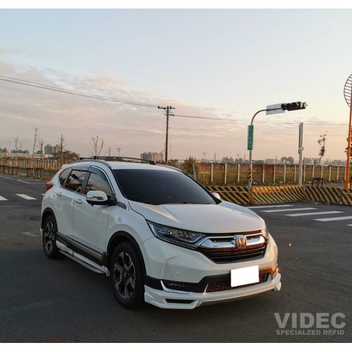 大台北汽車精品honda 17 Crv5 Cr V 5代類無限空力套件前下巴側裙後下巴尾翼原廠式樣 蝦皮購物